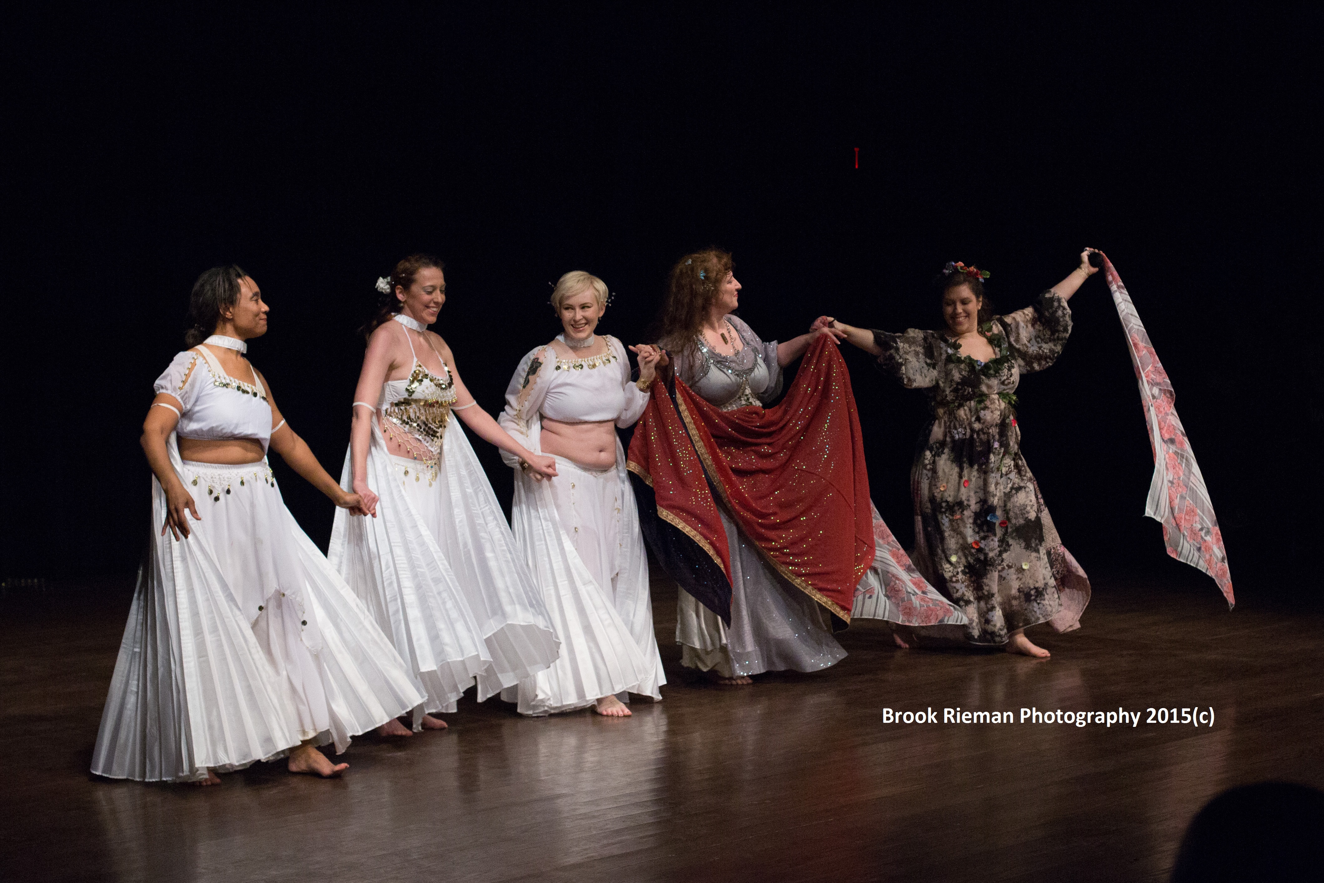 Performance picture of DDBD. Dance: "Primavera" choreography and costuming by Verna Vendetta. 2015